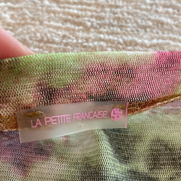 XS La Petite Francaise Zebra Print Tshirt - Picture 2 of 5